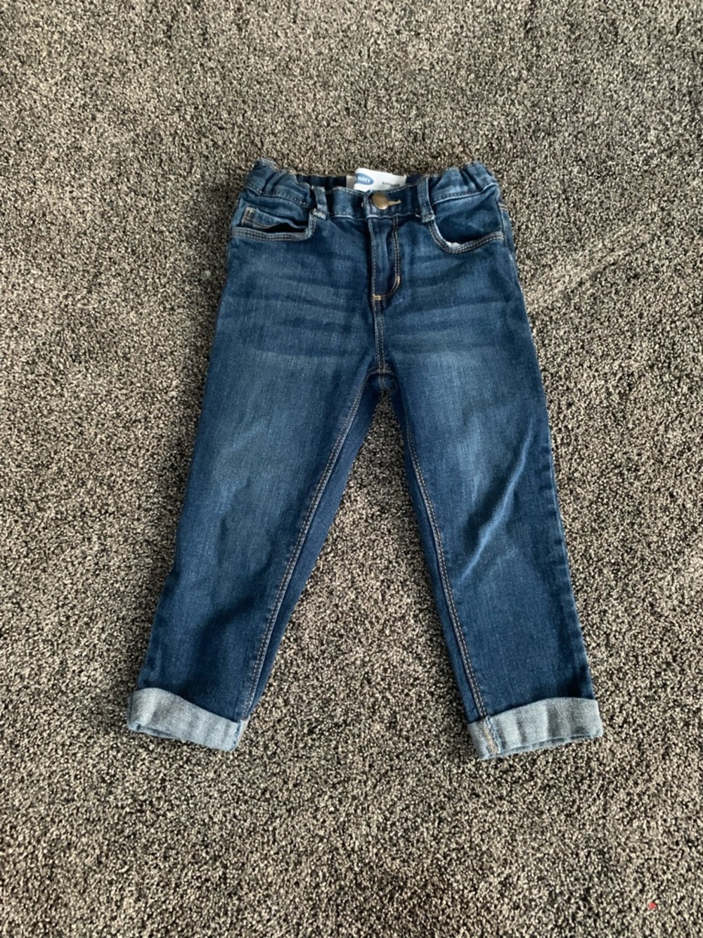 Girl’s Old Navy Dark Blue Stretch Denim Jeans